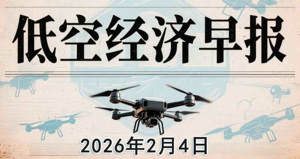 2026低空经济早报：2月4日 早八点