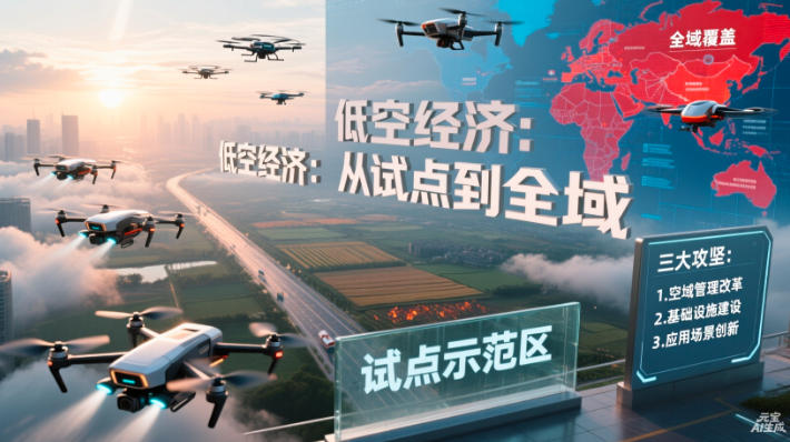 低空经济不是“盆景”：从试点到全域，高质量运营新阶段的三大攻坚