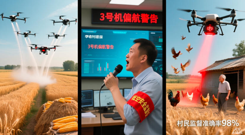 低空下乡三座大山破局：空域秒批、成本15元、村民当监督员