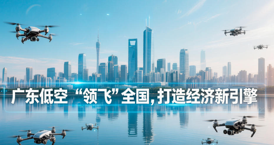 广东低空“领飞”全国，打造经济新引擎