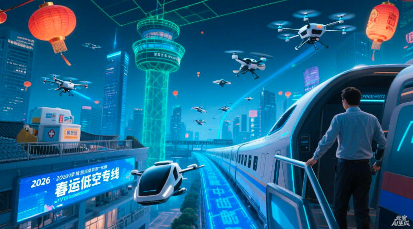 多地试点低空出行，春运打飞的走红