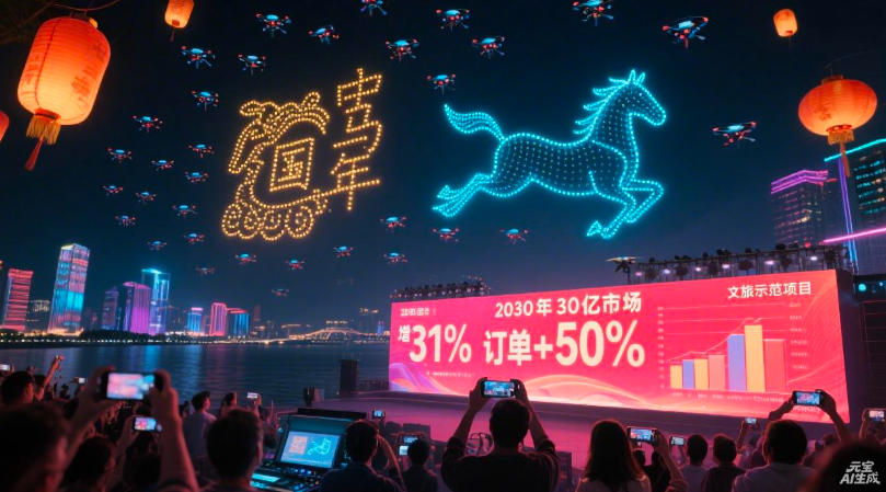 2026年起无人机表演将爆发式增长?(图1) 2026年起无人机表演将爆发式增长?(图1)