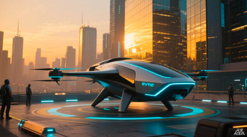 广州低空经济新地标：九龙湖飞行营地启用，eVTOL多个起降点(图1)