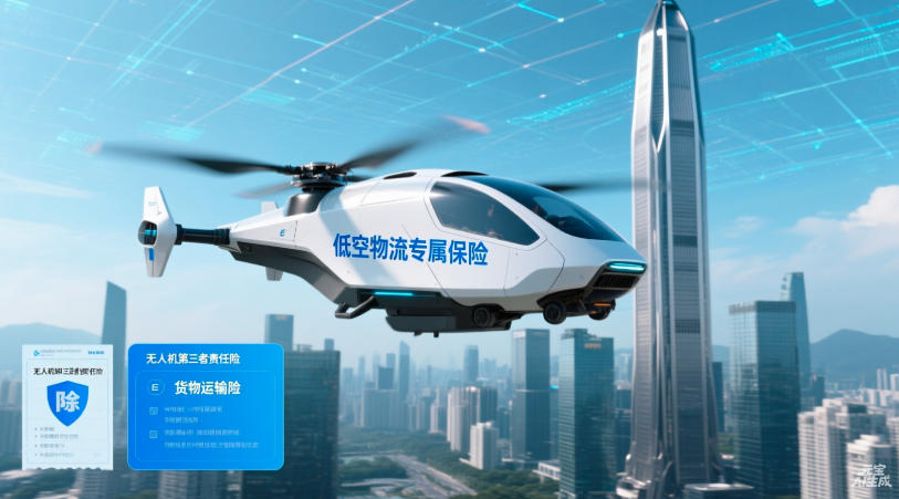 深圳推低空物流eVTOL专属保险(图1)