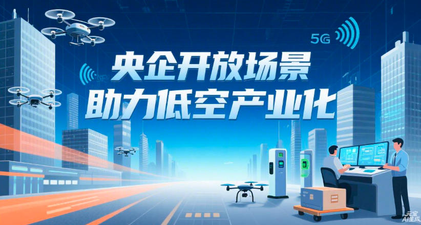 央企开放场景，助力低空产业化(图1)