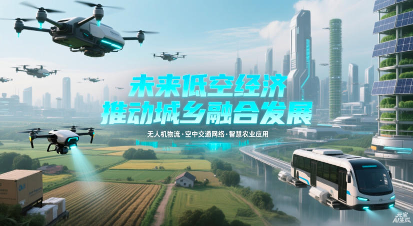 未来低空经济如何推动城乡融合发展？(图1)