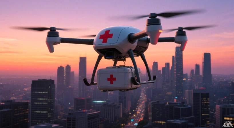 无人机送血救命！闽侯开通全省首条城市医疗物流航线