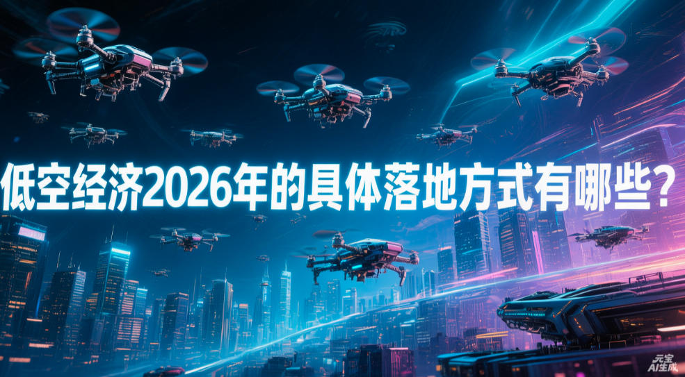 低空经济2026年的具体落地方式有哪些？