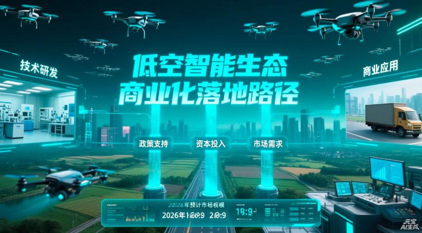 低空智能生态如何实现商业化落地(图1) 低空智能生态如何实现商业化落地(图1)