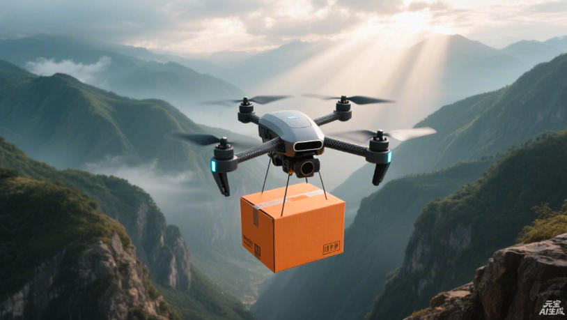 鼓岭上空惊现“空中快递员”！福州低空经济这次真的起飞了(图1)