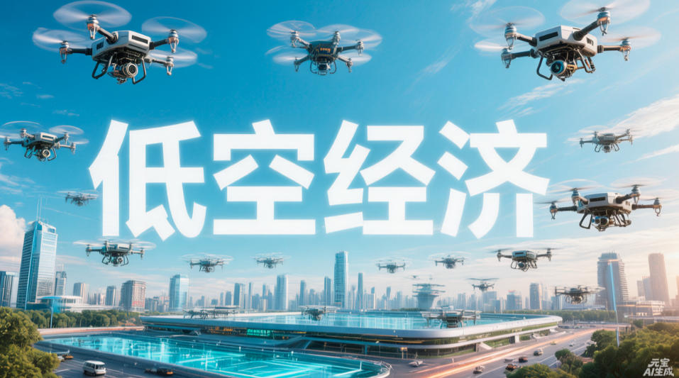 “低空经济”成新兴支柱产业，下一个万亿级蓝海开启！(图1)