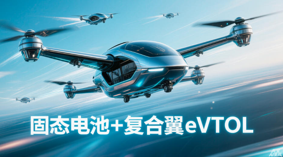 固态电池+复合翼，eVTOL的“黄金组合”真的来了(图1)