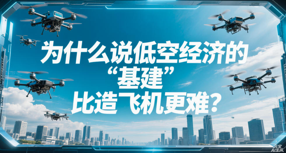 为什么说低空经济的“基建”,比造飞机更难?(图1) 为什么说低空经济的“基建”,比造飞机更难?(图1)