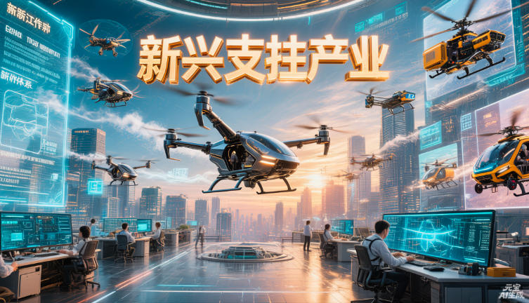 2026年低空经济被定位为“新兴支柱产业”(图1)