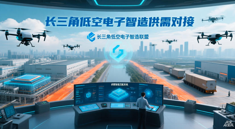 长三角启动低空电子智造供需对接(图1)
