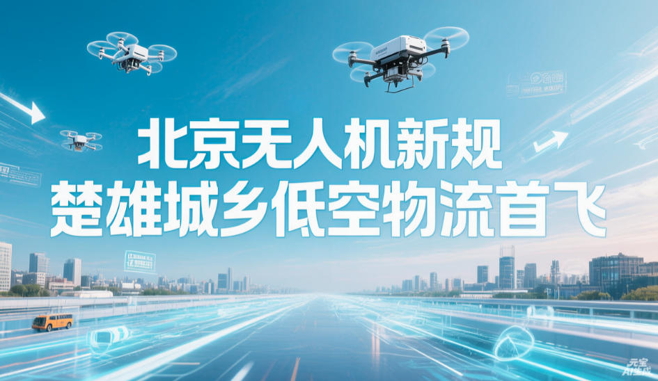 北京出台无人驾驶航空器管理新规;楚雄城乡低空物流航线首飞(图1) 北京出台无人驾驶航空器管理新规;楚雄城乡低空物流航线首飞(图1)