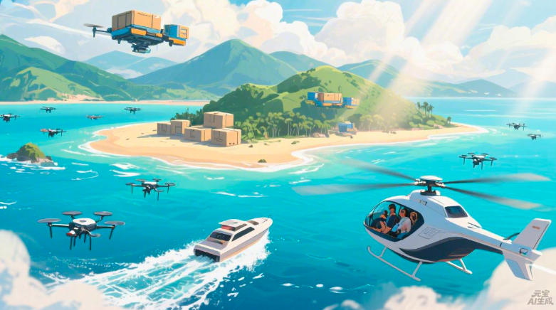 青岛发布低空经济创新基地场景:五大领域释放100亿机会(图1) 青岛发布低空经济创新基地场景:五大领域释放100亿机会(图1)