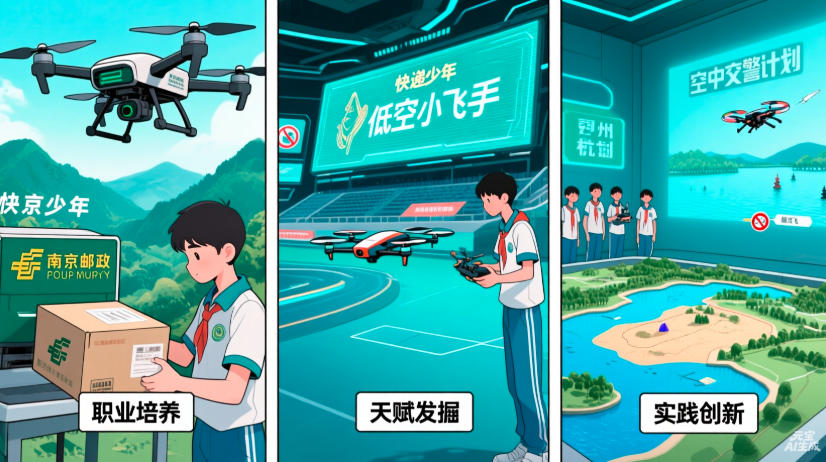 增加青少年参与低空经济的具体案例