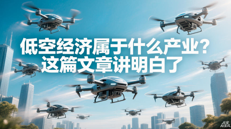 低空经济属于什么产业？这篇文章讲明白了