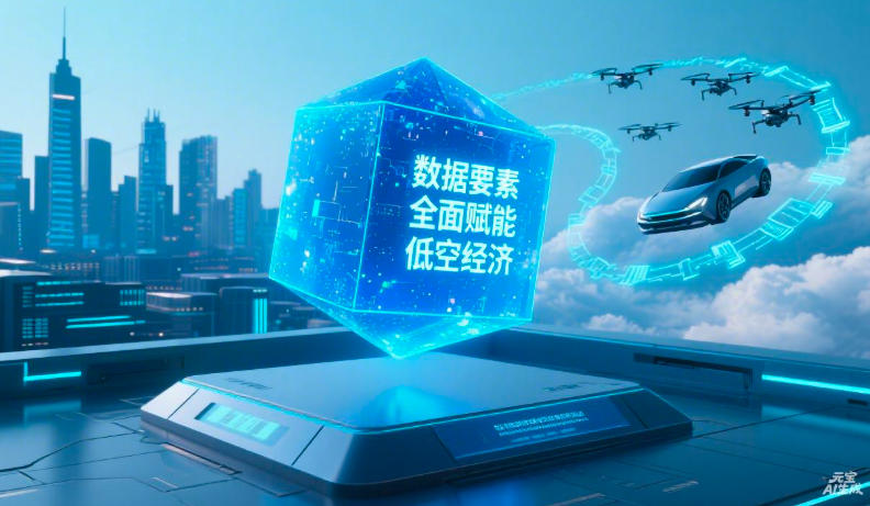 数据要素全面赋能低空经济