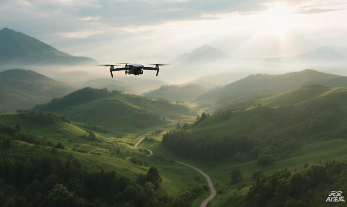 山西这个县，90%山地丘陵，却成了无人机“天然试验场”(图1)