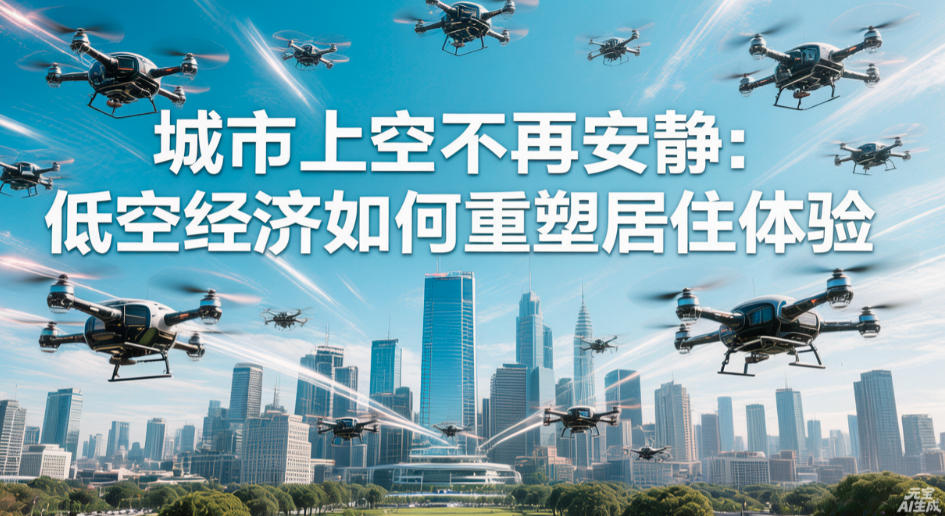 城市上空不再安静：低空经济如何重塑居住体验