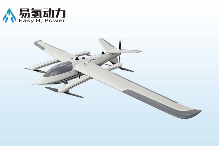 易氢动力长续航垂直起降固定翼无人机(图1)