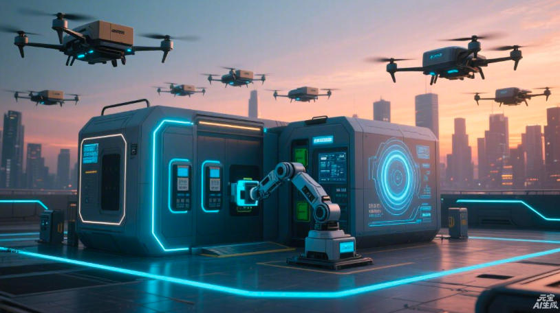 宁德时代峰飞共建空中换电站网络