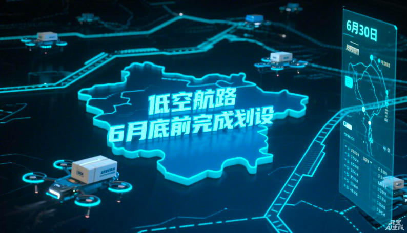 全国低空航路6月底前完成划设