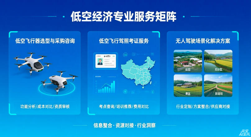 低空经济创业，一人公司的机会在哪里？3个适合单干的创业方向