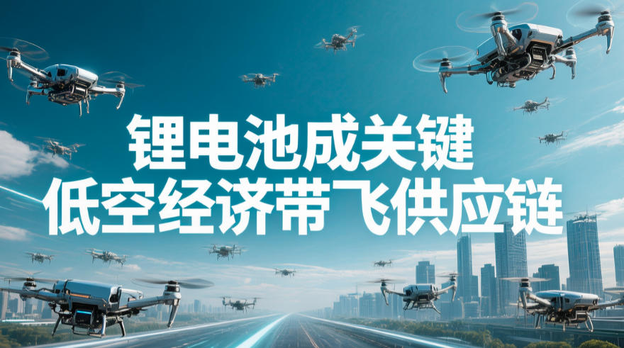 锂电池成关键,低空经济带飞供应链(图1) 锂电池成关键,低空经济带飞供应链(图1)