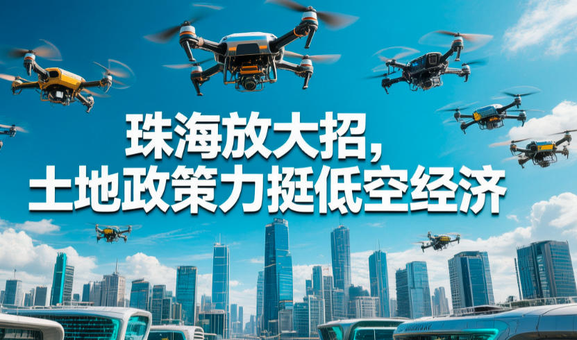珠海放大招,土地政策力挺低空经济(图1) 珠海放大招,土地政策力挺低空经济(图1)