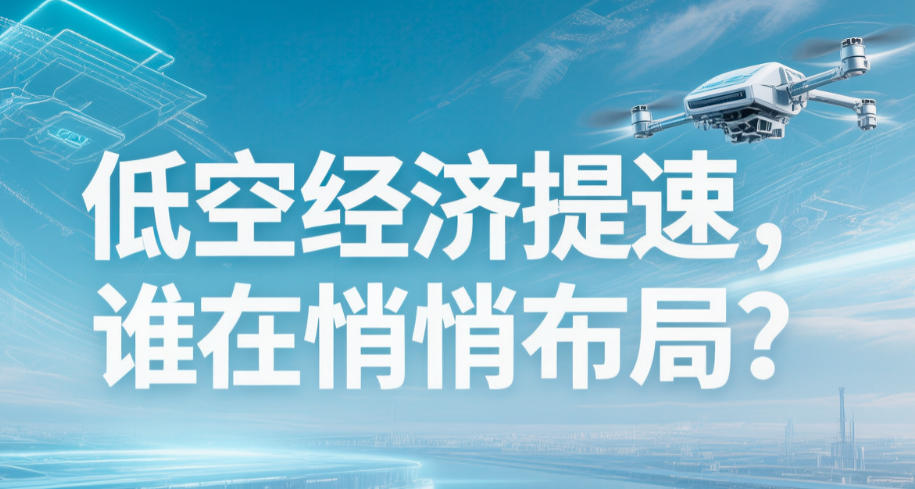 低空经济提速，谁在悄悄布局？(图1)