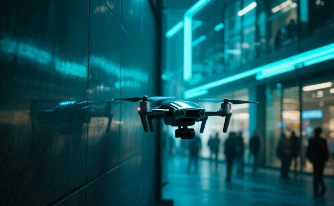 盲区不再“盲”!崇明公安用无人机破解商场夹角追捕难题(图1) 盲区不再“盲”!崇明公安用无人机破解商场夹角追捕难题(图1)