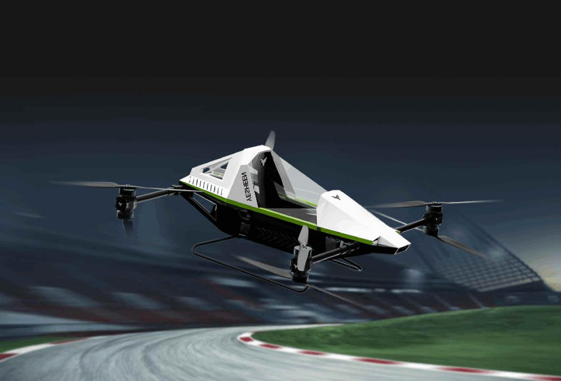 晔生航空云舰WingShip,轻灵运动款单座eVTOL飞行器配置参数价格量产时间(图1) 晔生航空云舰WingShip,轻灵运动款单座超轻型载人eVTOL配置参数价格量产时间(图1)