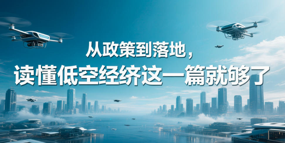 从政策到落地，读懂低空经济这一篇就够了(图1)