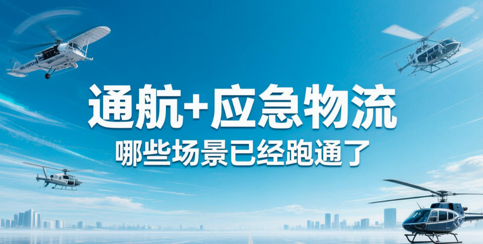 通航+应急物流，哪些场景已经跑通了(图1)