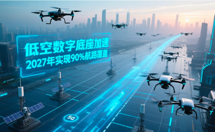 低空数字底座加速，27年实现90%航路覆盖(图1)