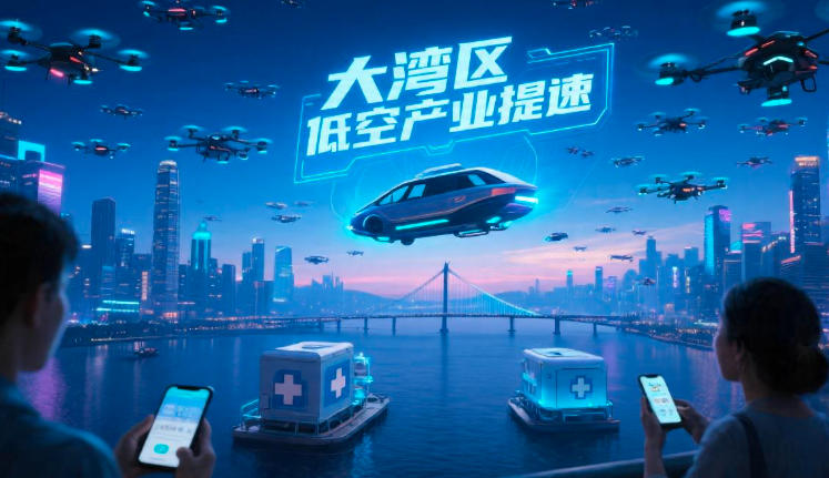 大湾区低空产业提速，空中生活圈成型(图1)