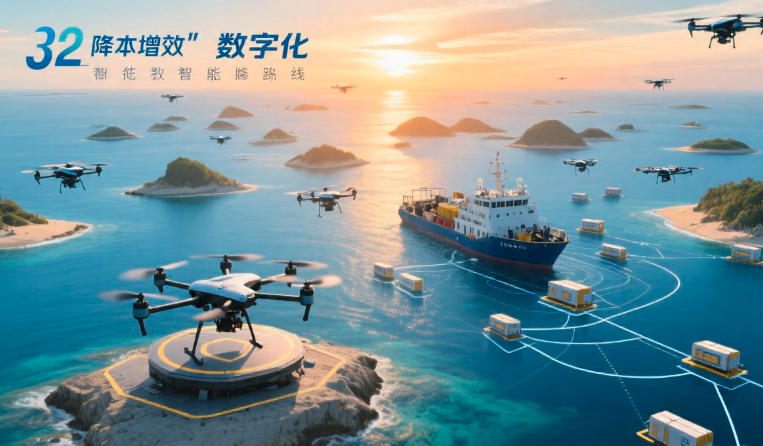 顺丰无人机南海运营，覆盖32岛礁降本