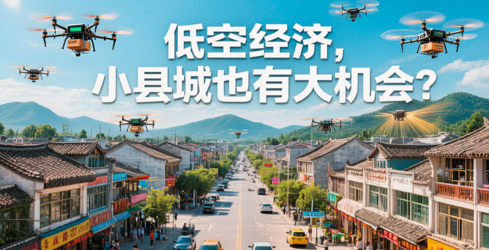 低空经济，小县城也有大机会？(图1)