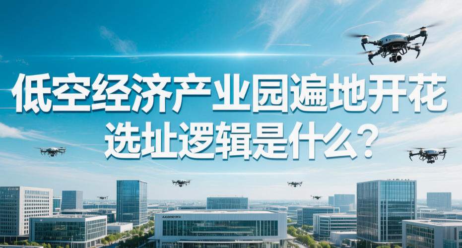 低空经济产业园遍地开花，选址逻辑是什么？(图1)
