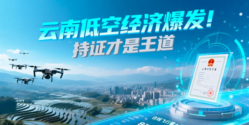 云南低空经济爆发！持证才是王道(图1)