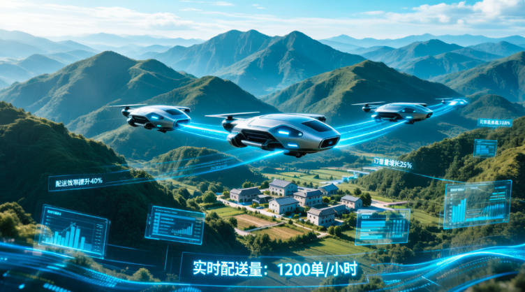 无人机物流配送覆盖更多偏远地区网点(图1)