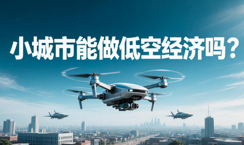 小城市能做低空经济吗？(图1)