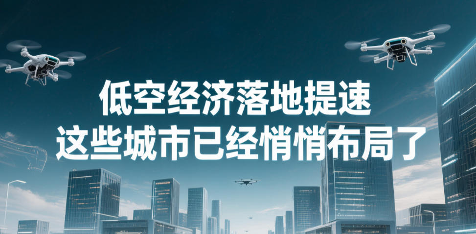 低空经济落地提速，这些城市已经悄悄布局了(图1)