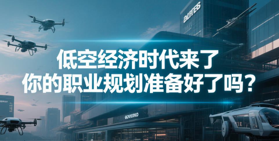 低空经济时代来了，你的职业规划准备好了吗？(图1)