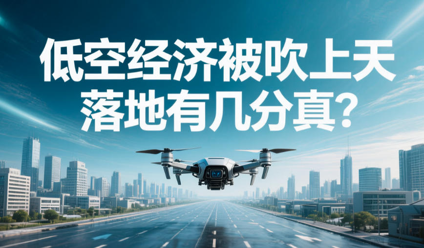 低空经济被吹上天，落地有几分真？(图1)