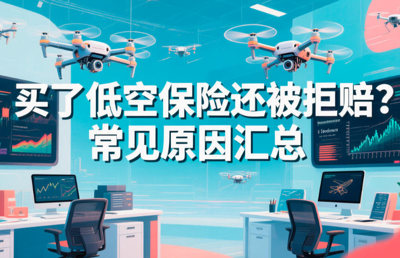 买了低空保险还被拒赔？常见原因汇总