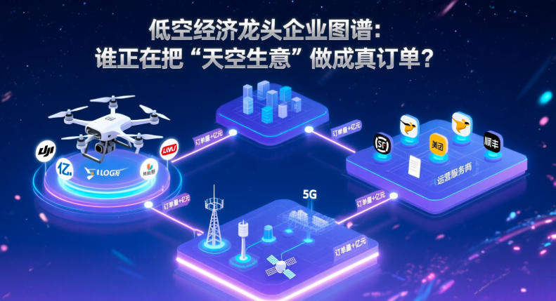 2026低空经济龙头图谱与订单收割战(图1) 2026低空经济龙头图谱与订单收割战(图1)